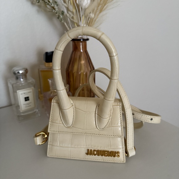 Jacquemus Chiquito Light Beige Mini Bag - Picture 1 of 6